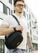 Сумка через плечо бананка Sambag Flex черная тканевая 85351065m фото 5