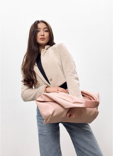 Женская сумка Sambag HOBO WEAVE пудра 53300066 фото