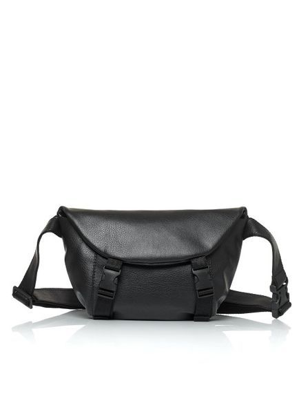 Женская сумка на пояс бананка Sambag Tirso Max черная 80551001 фото