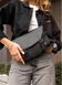 Женская сумка на пояс бананка Sambag Tirso Max черная 80551001 фото 3